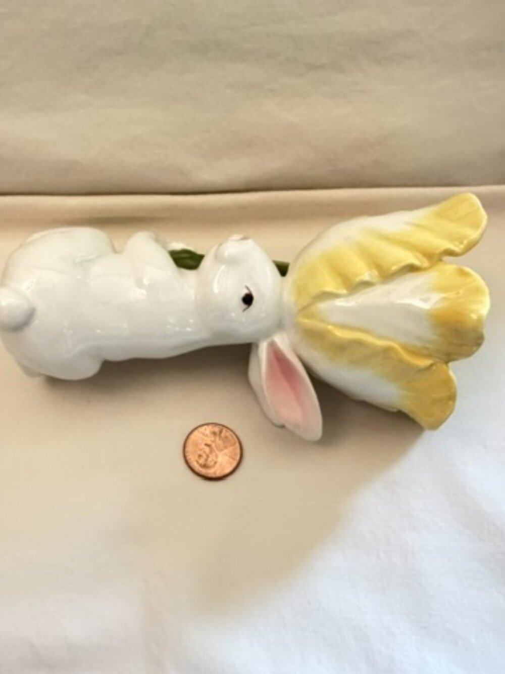Bunny Rabbit Flower Votive Candle Holder - Picture 7 of 7